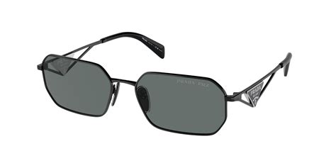 Prada PR A51S 58 Black Grey Polar & Black .